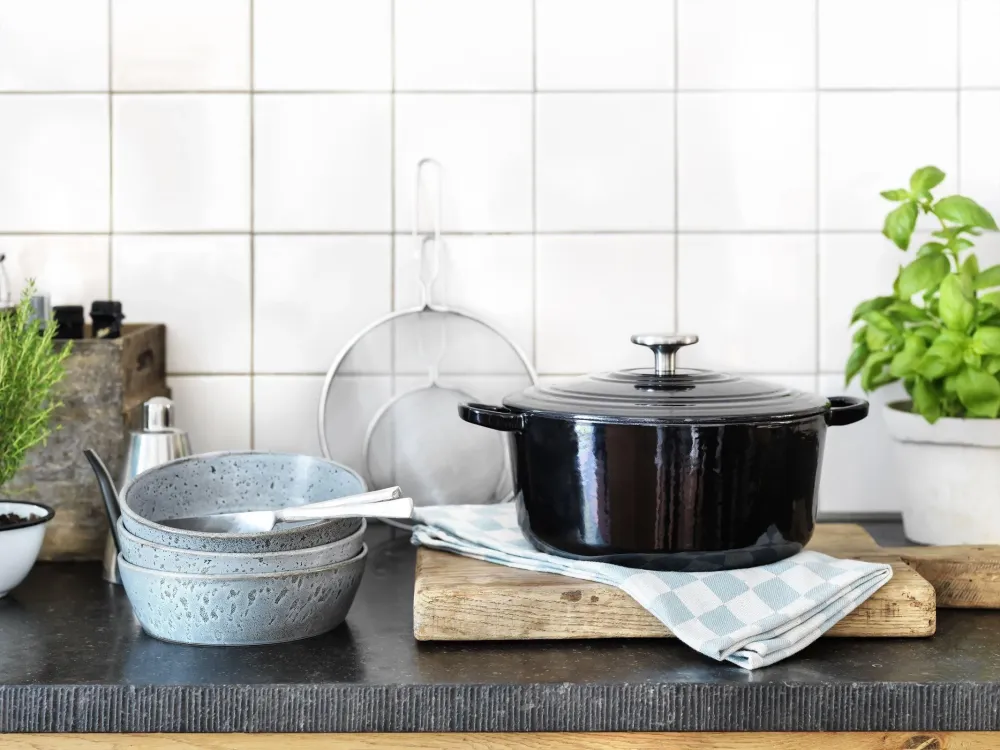 BK Bourgogne stoofpot Jet Black 24cm, 4,2 liter