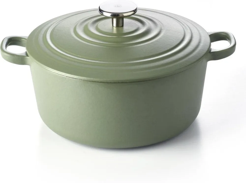 BK Bourgogne stoofpot Olive Green 28cm, 6,7 liter