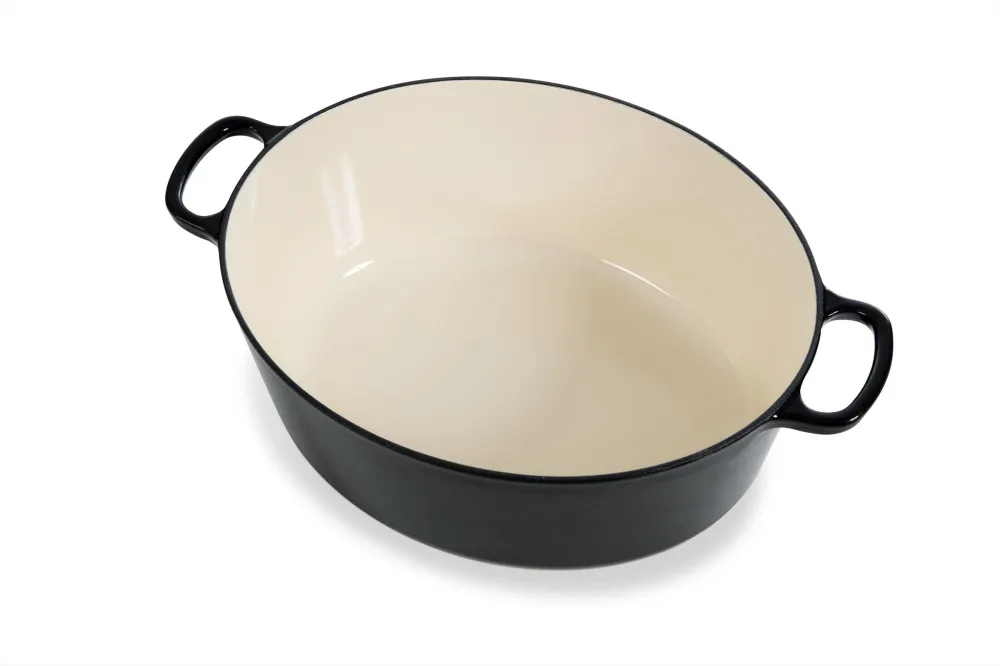 BK Bourgogne stoofpot ovaal Jet Black 32cm, 7,5 liter