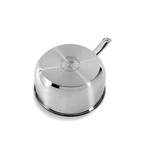BK Bright SS no coating+SS handle open chef pan 20 cm