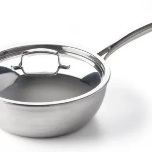 BK Conische sauteuse met deksel 24cm