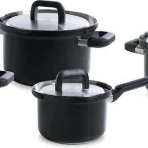 BK Flow Cool Black Kookset 4-Delige