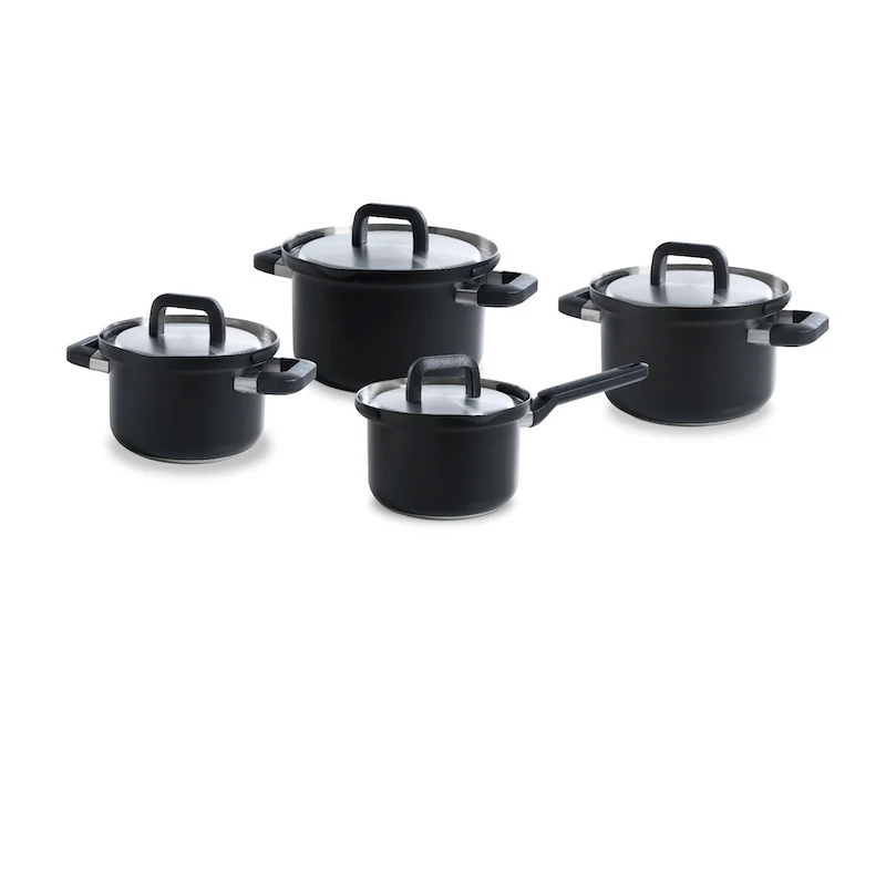 Flow Cool Black pannenset 4-delig BK