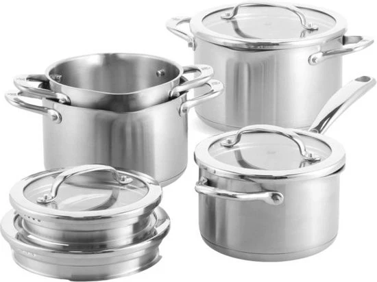 BK Twist Set RVS 4 delig