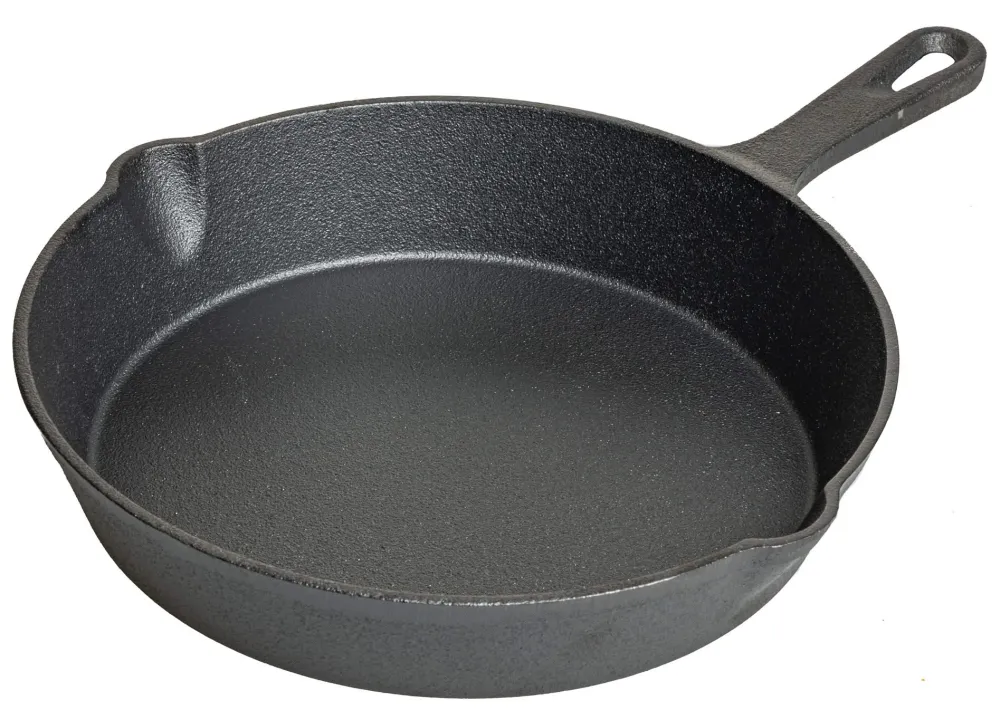 Blackwell Koekenpan Skillet Gietijzer ø 25 cm - geschikt voor alle warmtebronnen - zonder anti-aanbaklaag