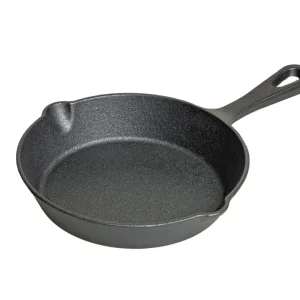 Blackwell Koekenpan Skillet Gietijzer ø 16 cm - geschikt voor alle warmtebronnen - zonder anti-aanbaklaag