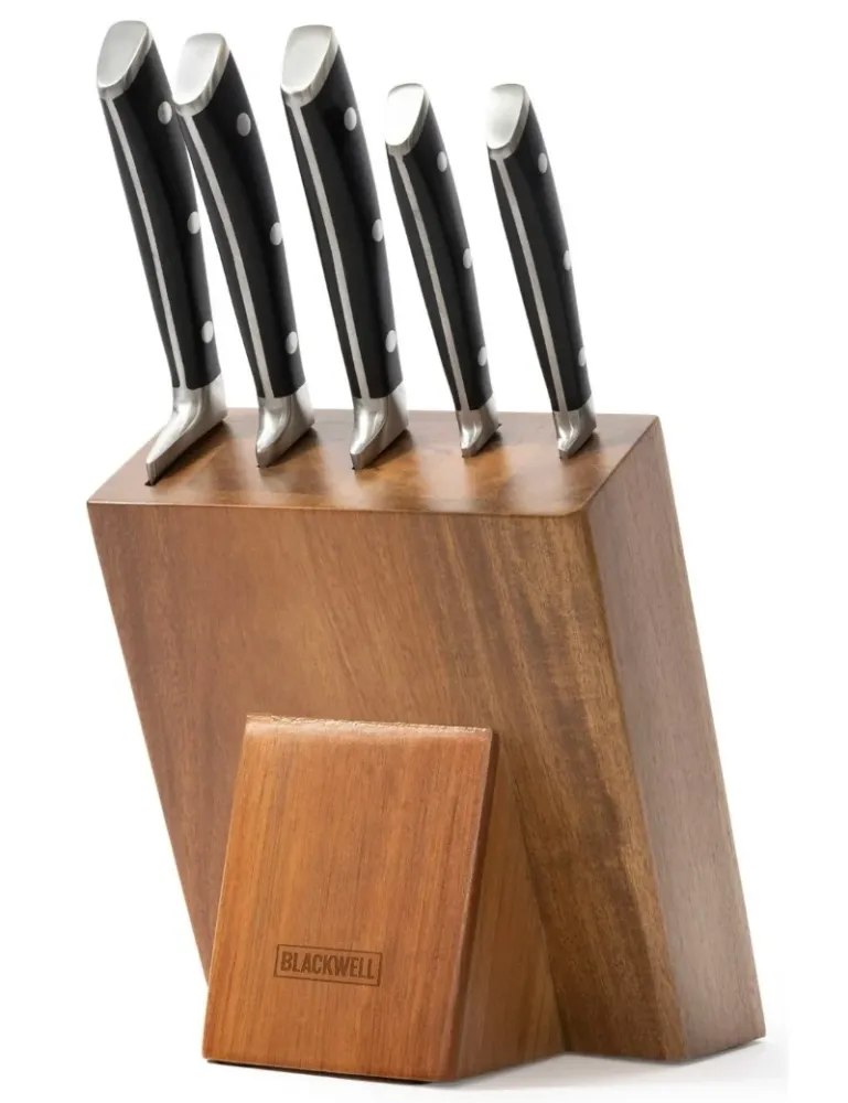 Blackwell Messenblok - Deluxe - Koksmes, Broodmes, Vleesmes, Officemes & Schilmes 6-delig