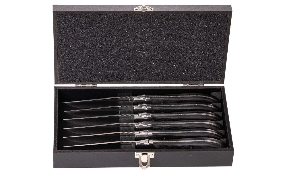 Blackwell Steakmessen Laguiole - Pakkahout - 6 Stuks