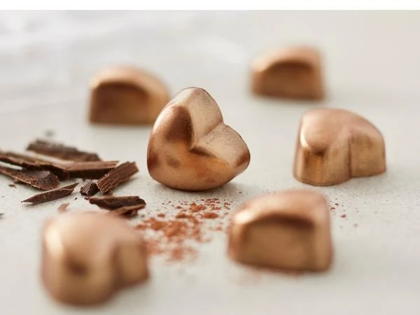 Chocoladevorm Hartjes - 21 stuks Blomsterbergs