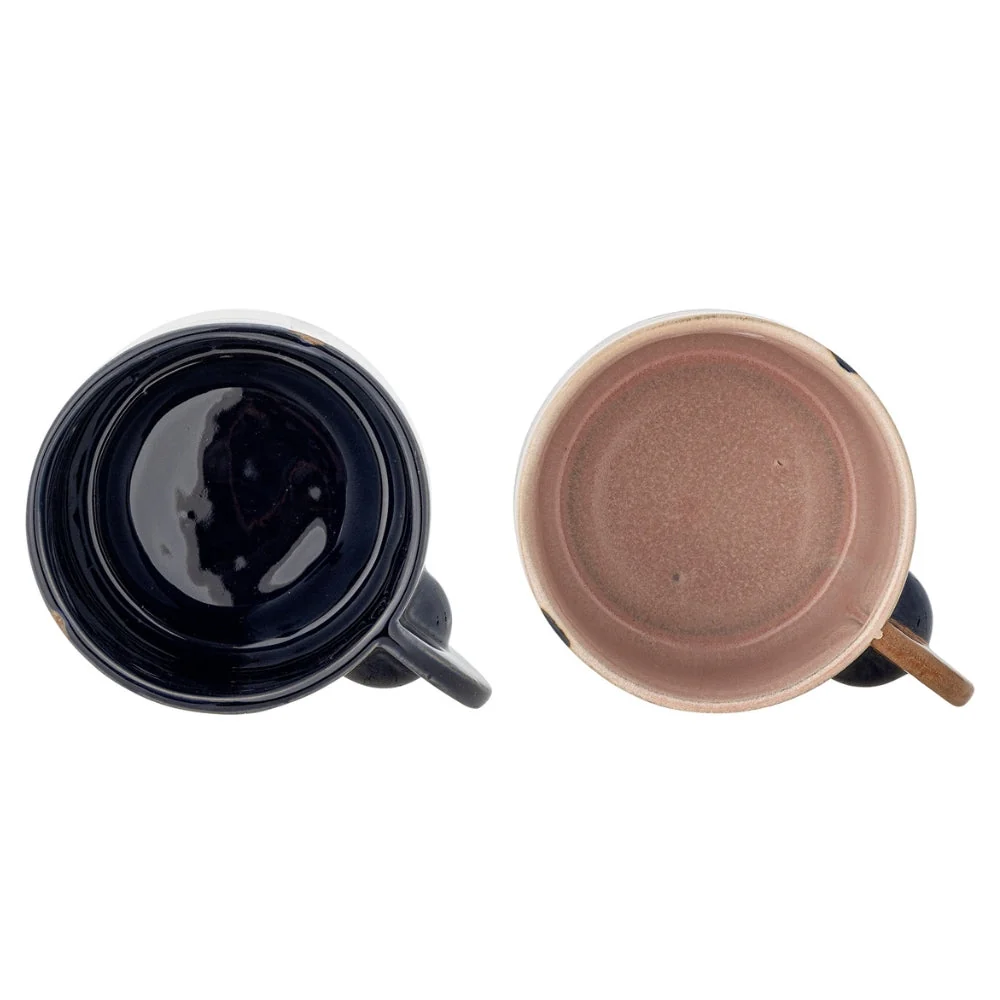 Bloomingville aardewerk koffiemokken Bolivia 2st