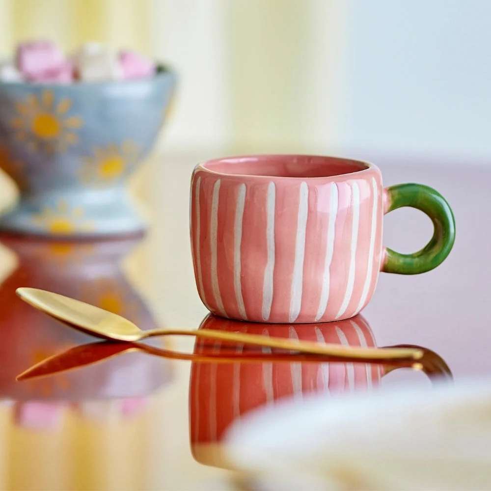 Bloomingville aardewerk mok klein Nini Rose