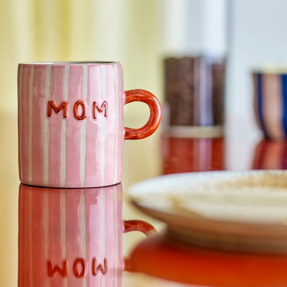 Bloomingville aardewerk mok voor mama Cherish Rose
