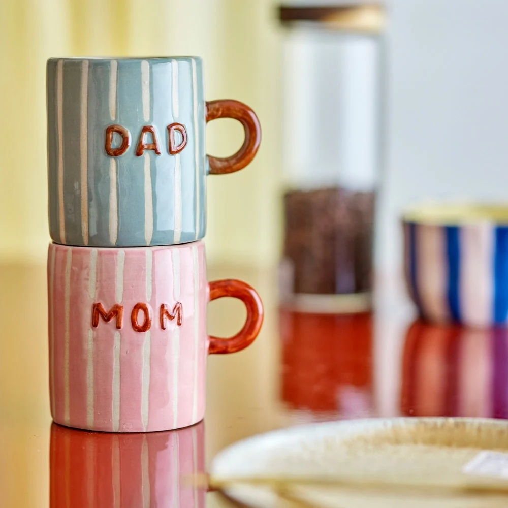 Bloomingville aardewerk mok voor mama Cherish Rose