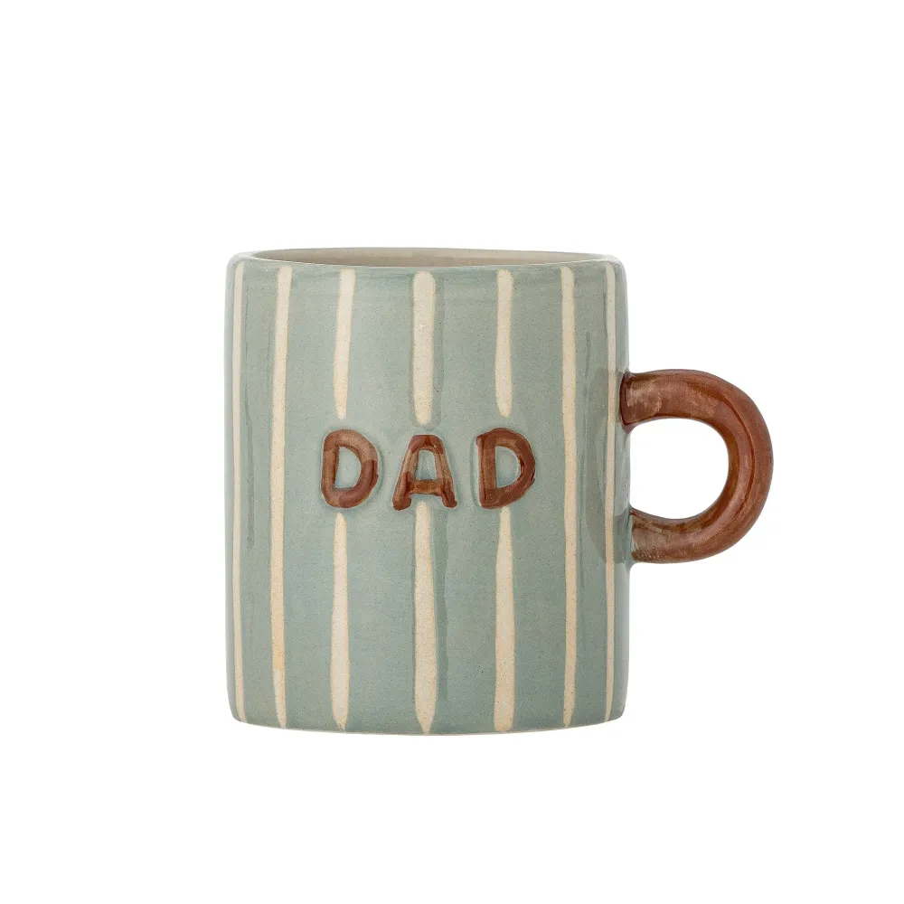 Bloomingville aardewerk mok voor papa Cherish Blue
