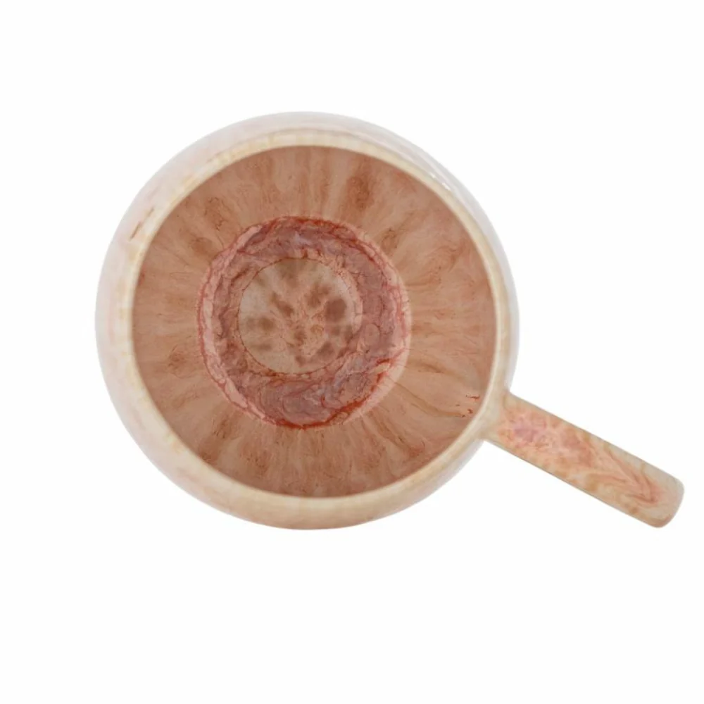 Bloomingville Aardewerk mokken set Roselyn Rose 4 stuks.