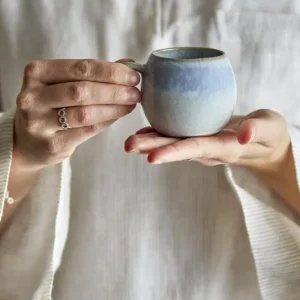 Bloomingville - Paula Espressokop, Blå, Stentøj 82061625 - Blue