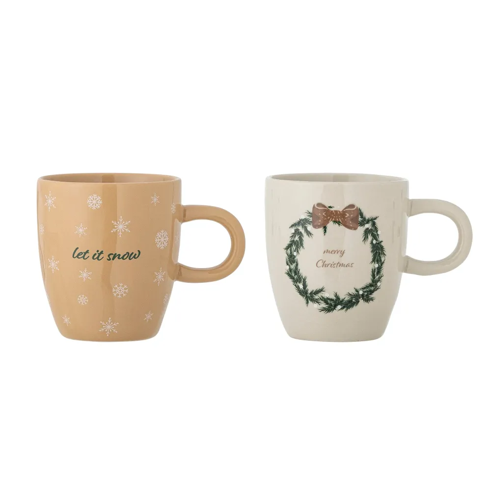Bloomingville Jolina koffie mokken set van 2st