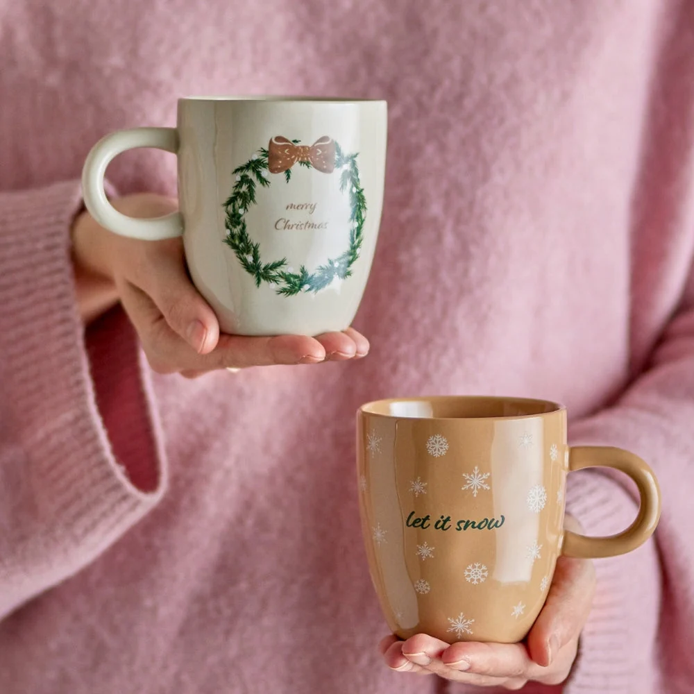Bloomingville Jolina koffie mokken set van 2st