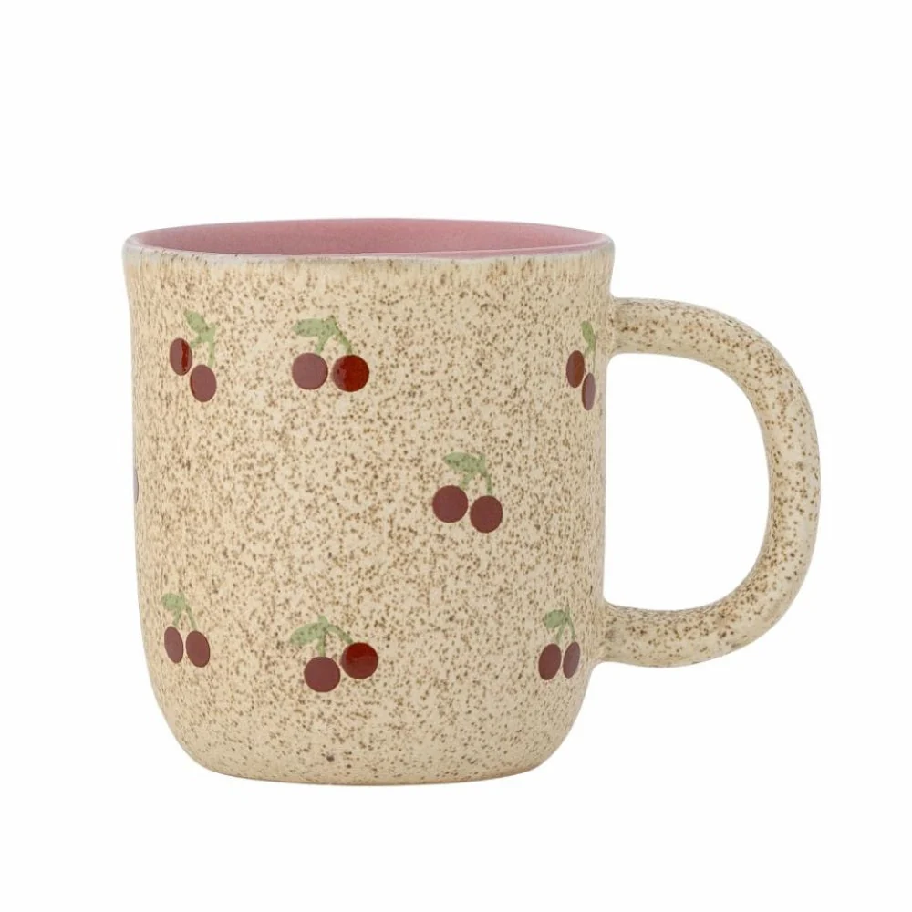 Bloomingville Kersen Natuur Stoneware Theemok