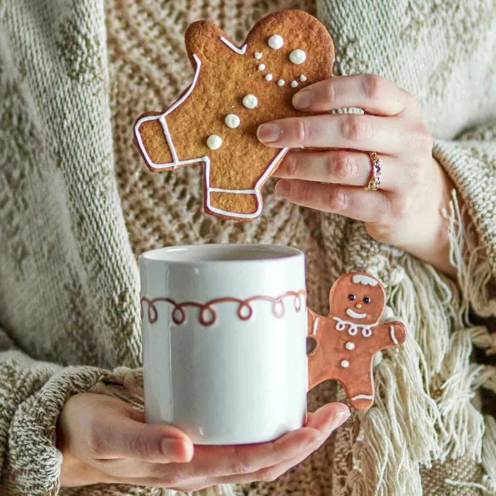 Bloomingville Kerst Peperkoek koffiemok Ginnie