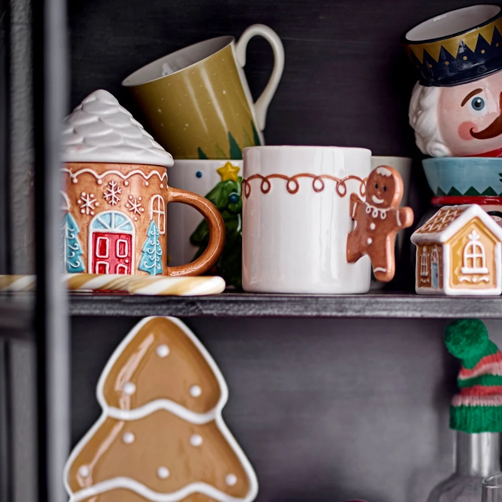 Bloomingville Kerst Peperkoek koffiemok Ginnie