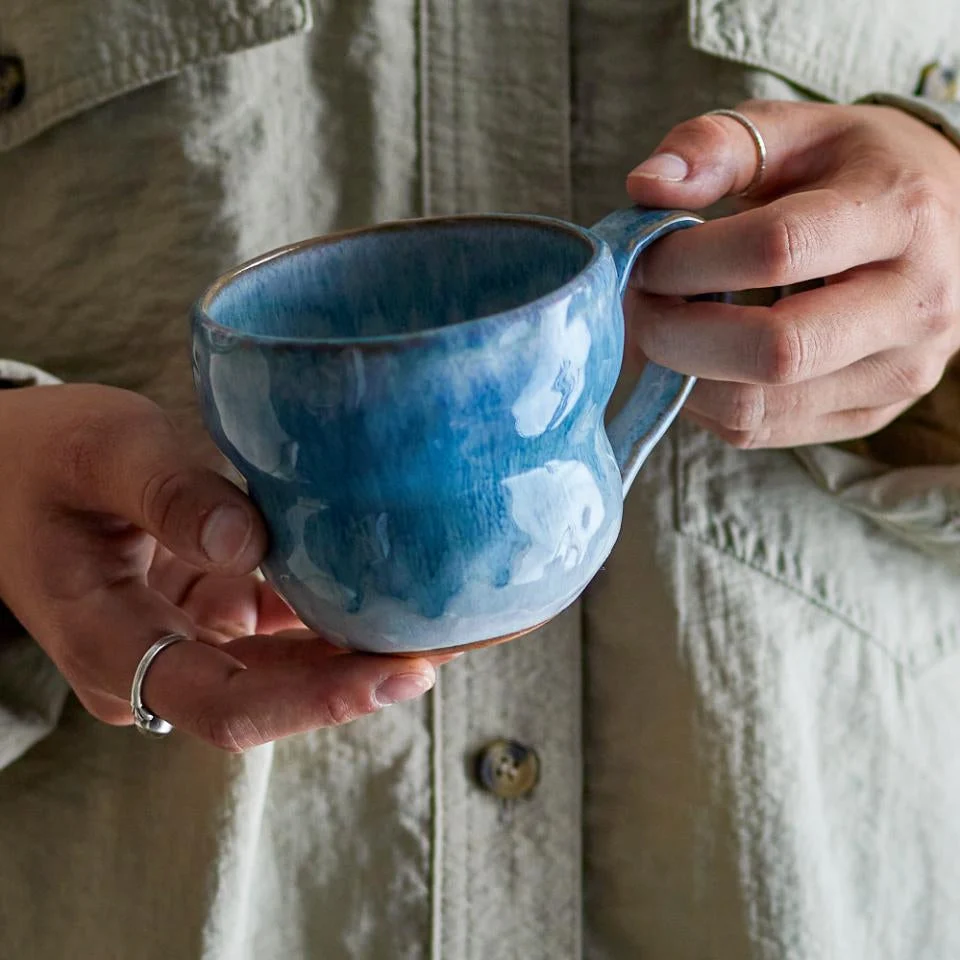 Bloomingville Koffie & Theemok Nara Blauw