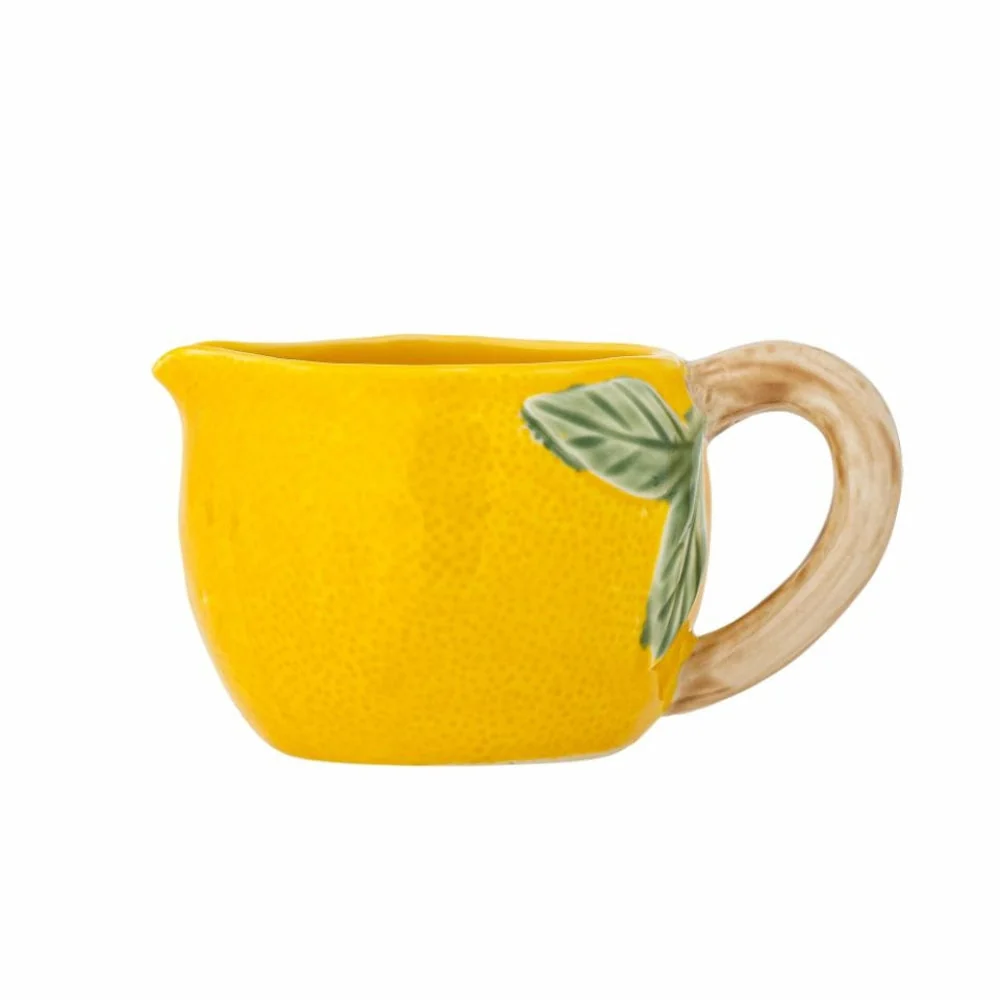 Bloomingville Melkkan Limone Geel Steengoed