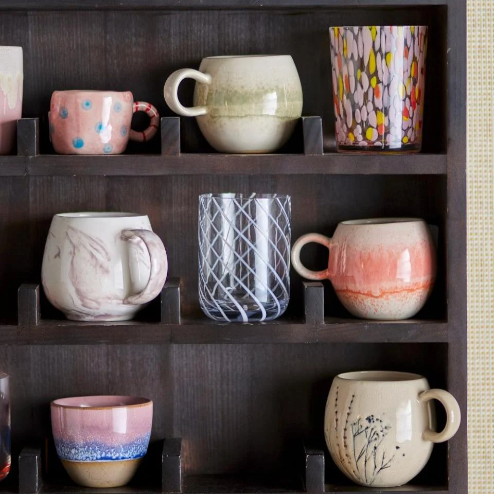 Bloomingville Mini Koffiemok Aardewerk Theemok Bea Natuur