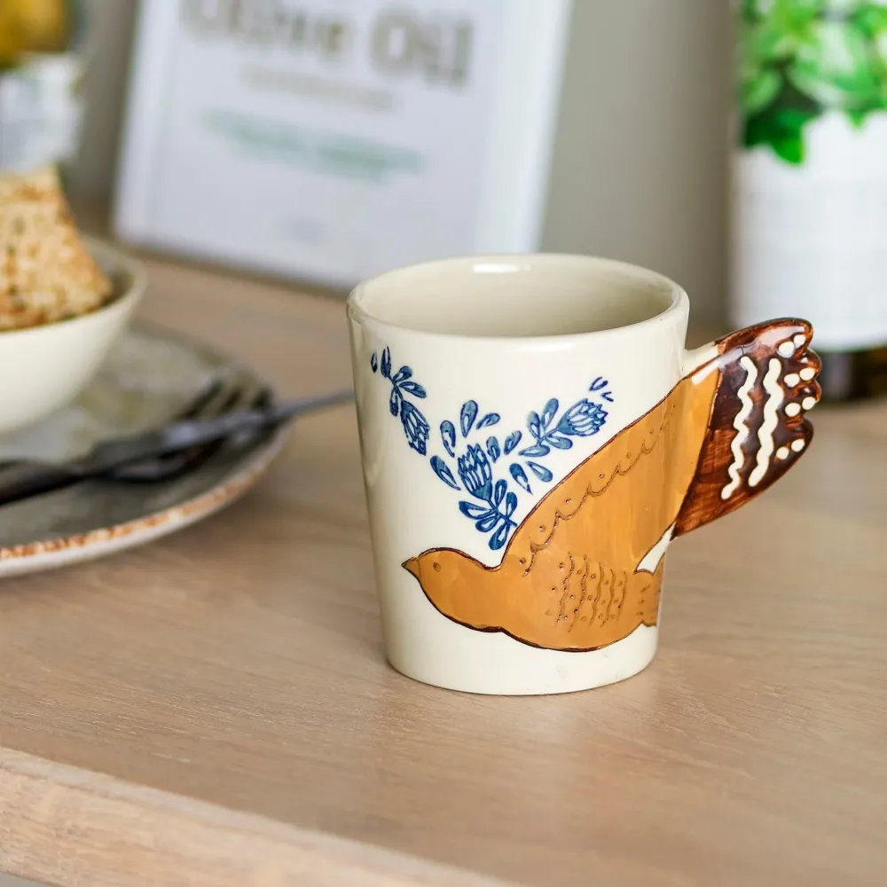 Bloomingville Mini koffiemok aardewerk theemok Hezha beker