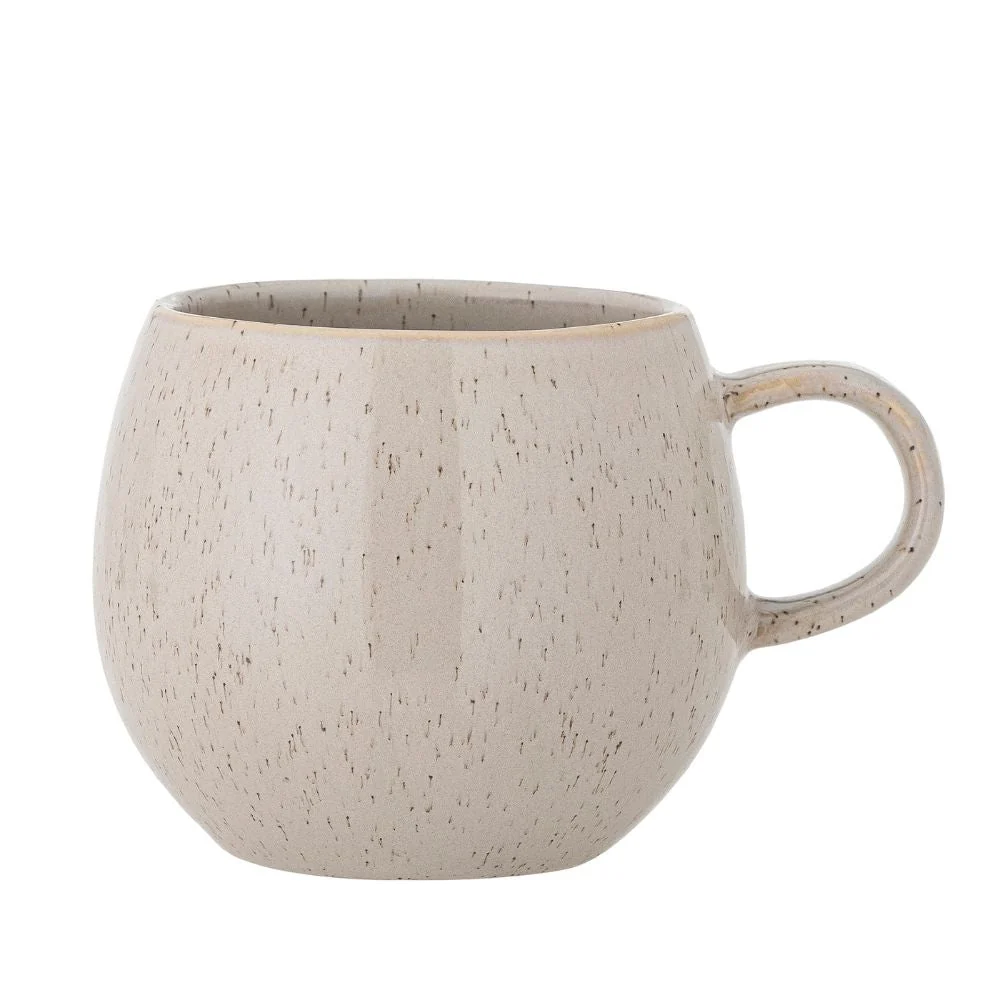 Bloomingville set van drie Addison steengoed thee- en koffiemokken