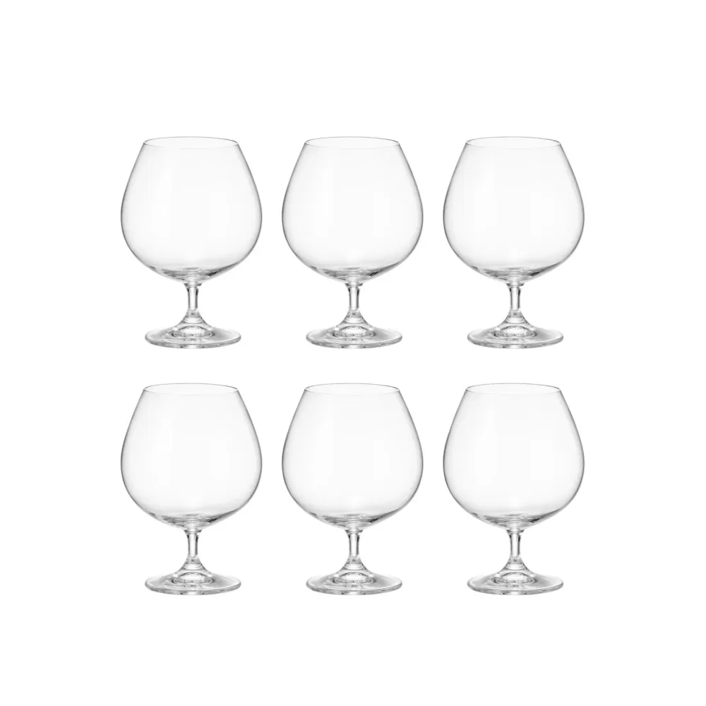 Bohemia Volary Cognacglas 69 cl - Doos 6 stuks