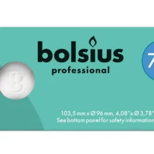 Bolsius Twilight wit 12 stuks -