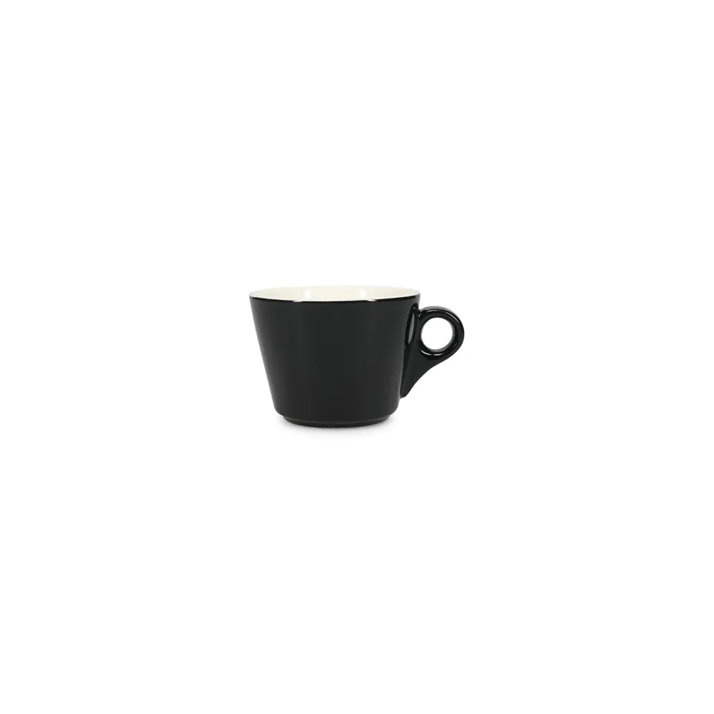 Bonbistro - Kop 16cl zwart Barista - Set van 6