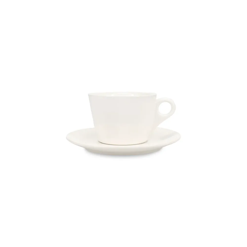 Bonbistro - Kop 28cl wit Barista - Set van 6