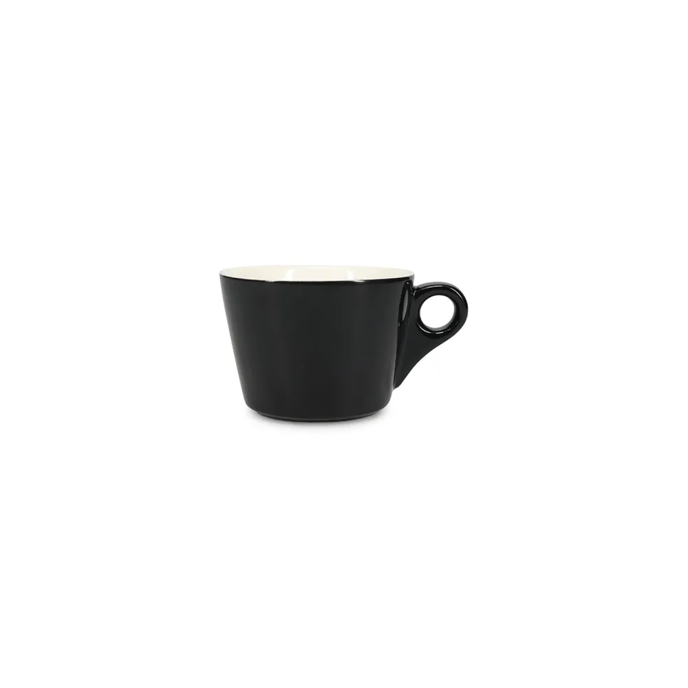 Bonbistro - Kop 28cl zwart Barista - Set van 6