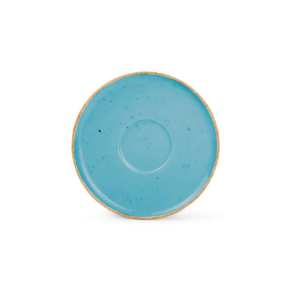 Bonbistro - Schotel 15cm blauw Collect - Set van 6