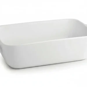 BonBistro Ovenschalen Yong Squito - Wit - 39 x 24 x 6 cm / 3.5 Liter - 2 stuks