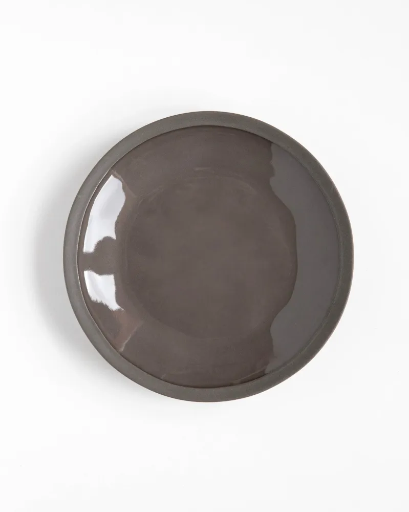 Terra plat bord Bone and White