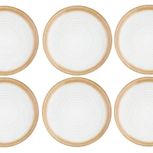 bord COSMOS Ø27,5cm - 6 stuks - Cream
