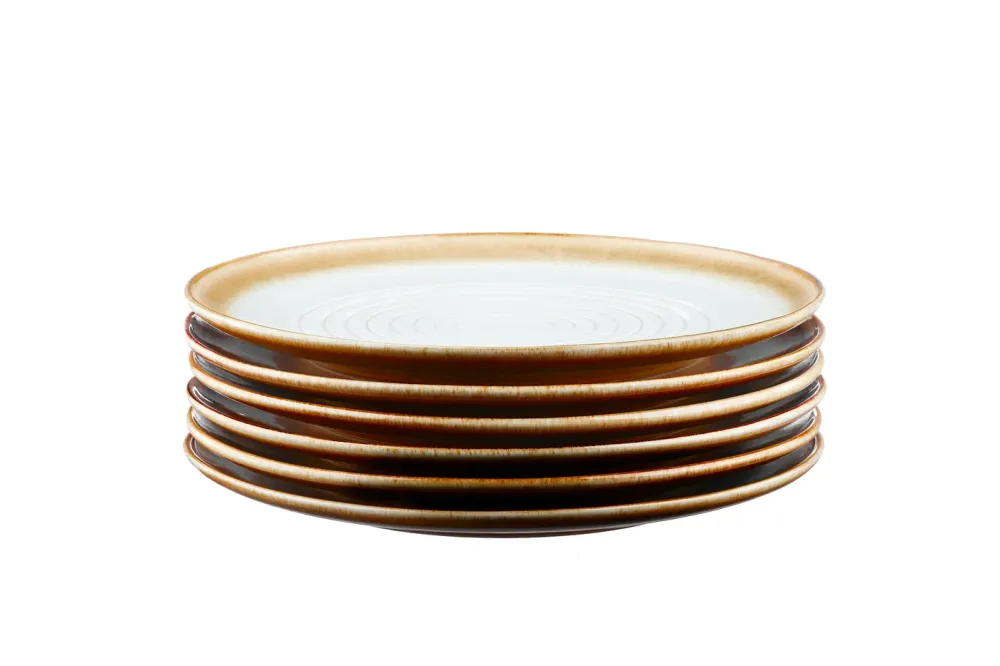 bord COSMOS Ø27,5cm - 6 stuks - Cream