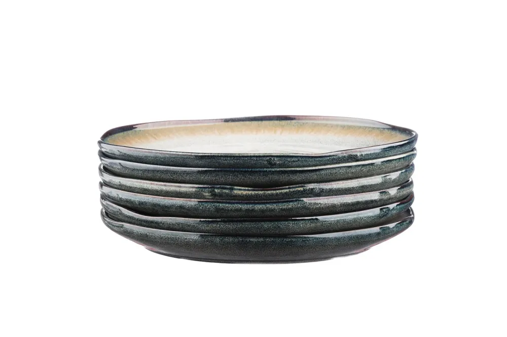 bord GENESIS Ø27cm - 6 stuks - Aarde