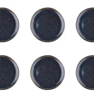 bord IRIS Ø21,5cm - 6 stuks - Nachtblauw