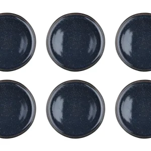 bord IRIS Ø26cm - 6 stuks - Nachtblauw
