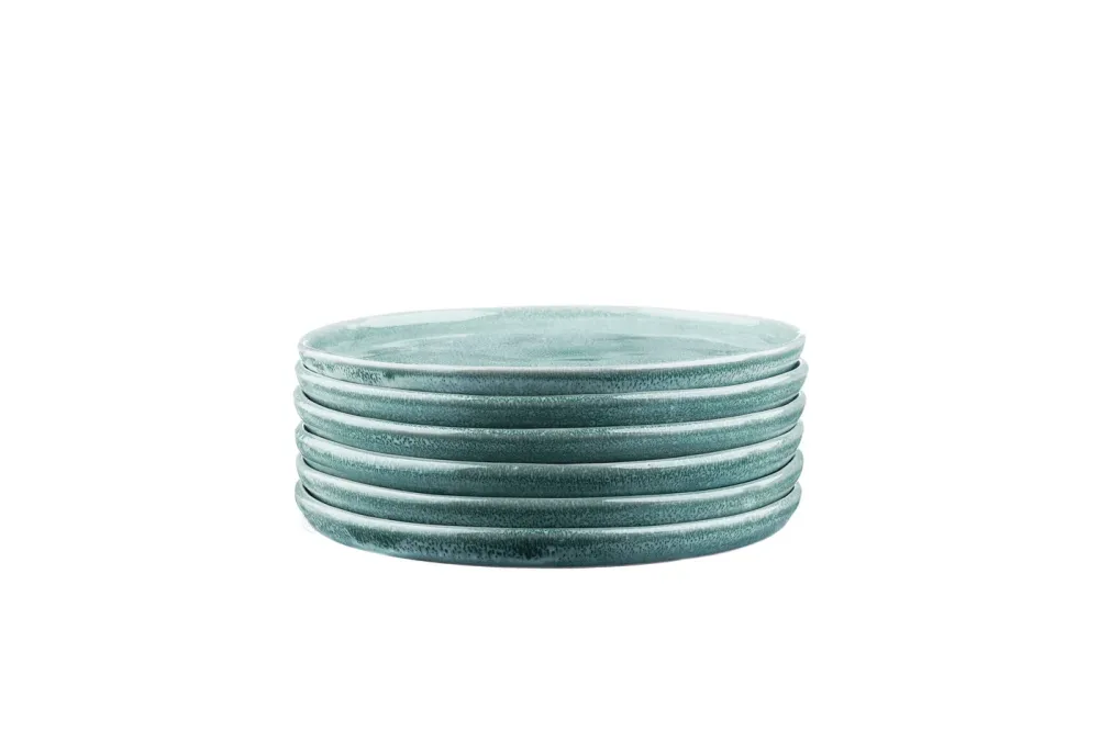 bord MAGMA Ø20cm - 6 stuks - Cobalt