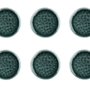 bord MOON Ø21cm - 6 stuks - Petroleum