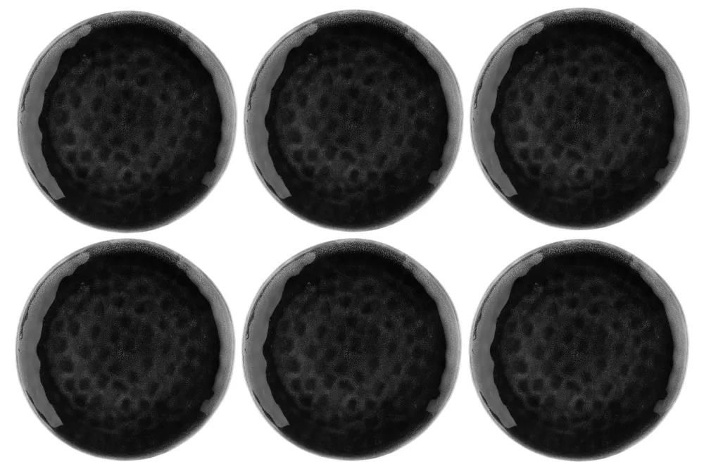 bord MOON Ø28,5cm - 6 stuks - Encre