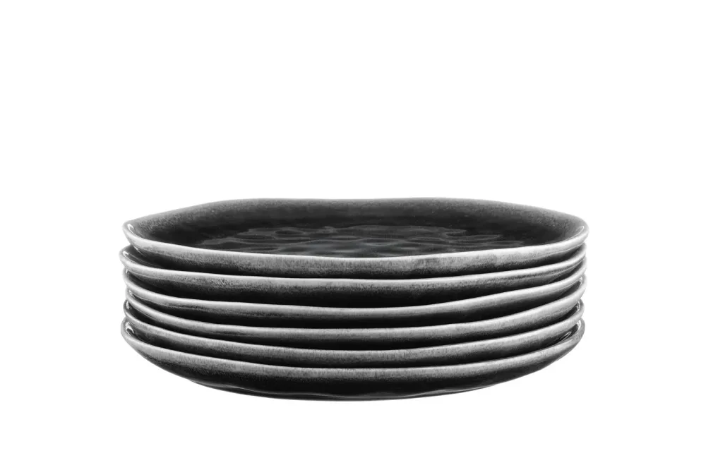 bord MOON Ø28,5cm - 6 stuks - Encre