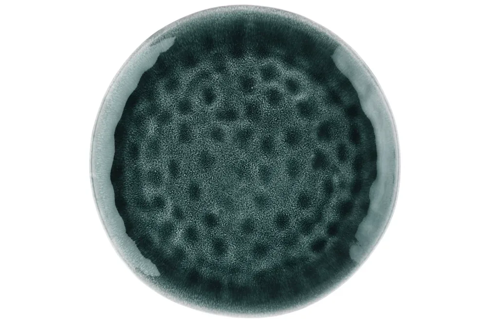 bord MOON Ø28,5cm - 6 stuks - Petroleum