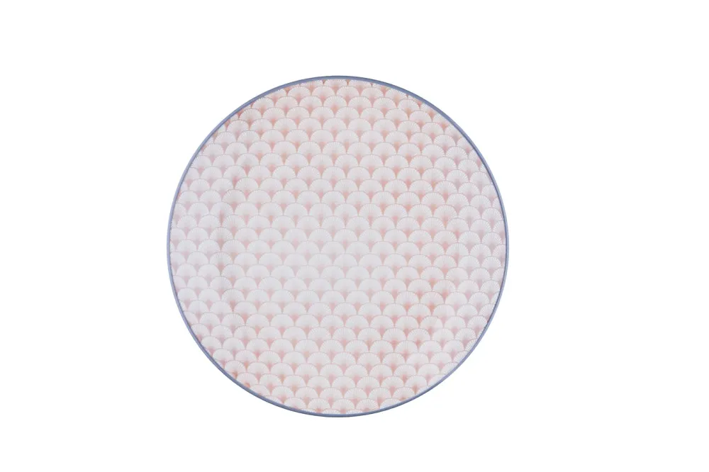 bord PATTERN Ø21cm - 6 stuks - Pastel