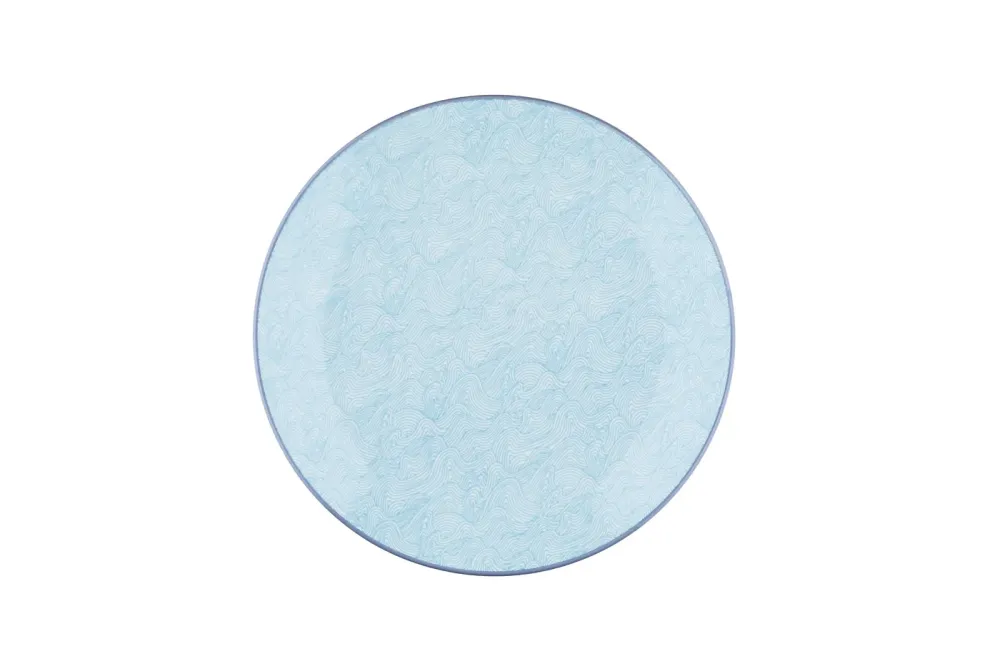 bord PATTERN Ø21cm - 6 stuks - Pastel